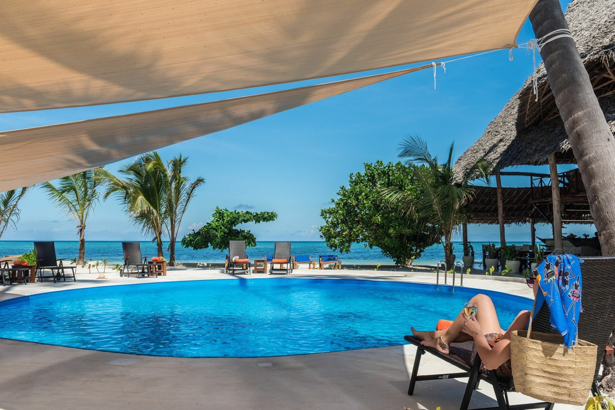 Zanzibar Magic Boutique Hotel มาเทมวu ภายนอก รูปภาพ